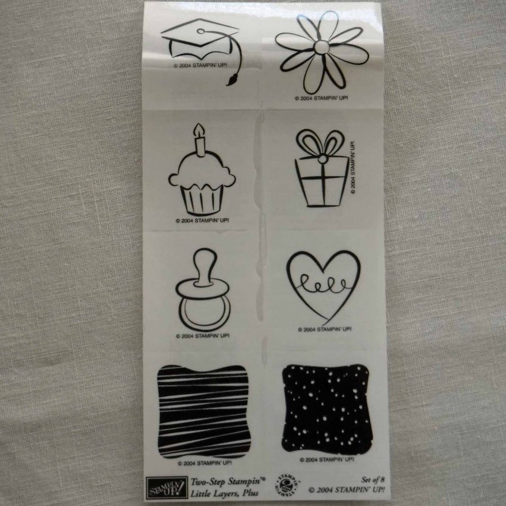Stampin' Up! Little Layers Plus Stamp Set – New